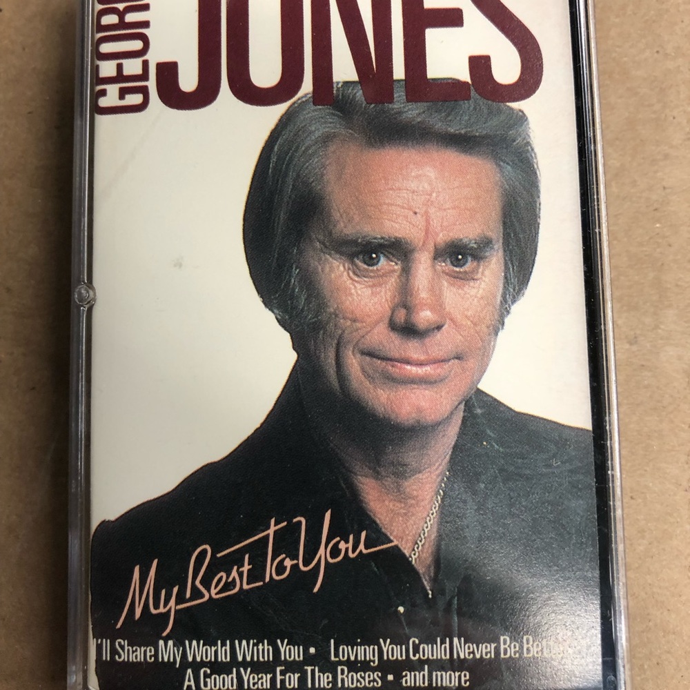 (10) Cassettes 3 Stars one Price George Jones Tammy Wynette and Merle Haggart
